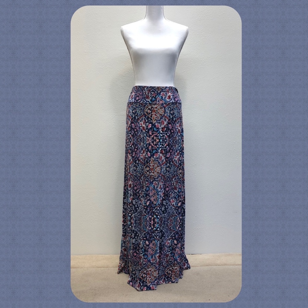 ArtisanNY Jersey Knit Maxi Skirt, XL